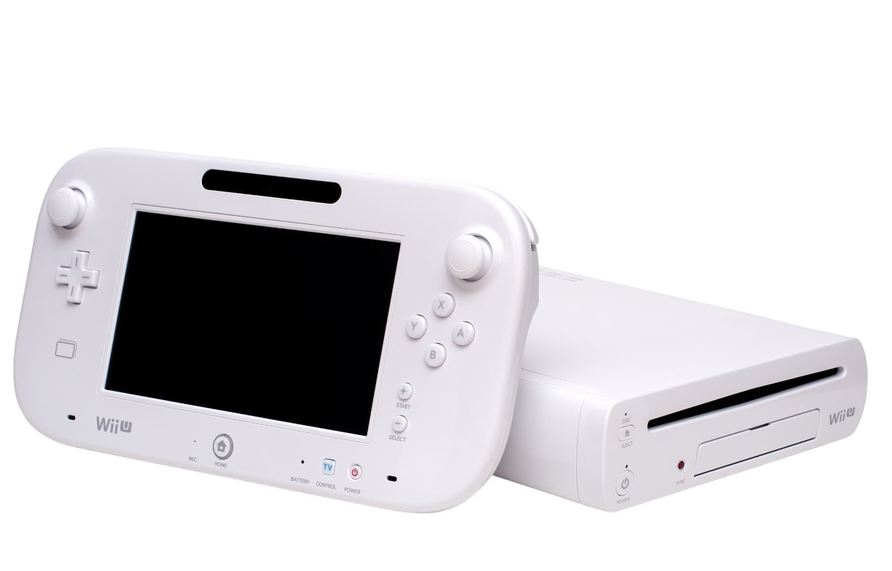 Wii U Console and Gamepad transparent background
