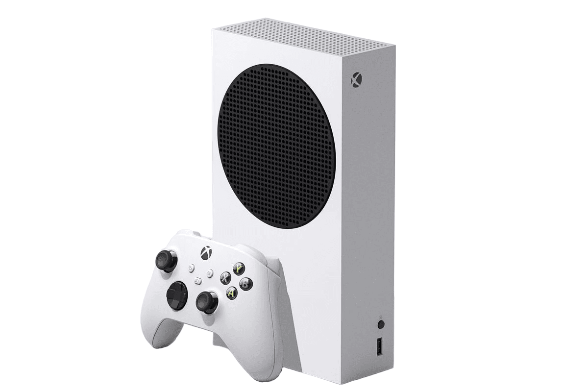 Xbox Series S console with Xbox Wireless Controller